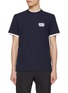 Main View - Click To Enlarge - SOUTHCAPE - Printed Logo Superlife Layered T-shirt