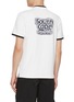 Back View - Click To Enlarge - SOUTHCAPE - Printed Logo Superlife Layered T-shirt