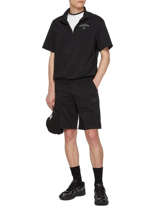 Figure View - Click To Enlarge - SOUTHCAPE - Printed Logo Superlife Layered T-shirt