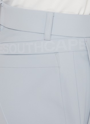  - SOUTHCAPE - Cropped Logo Elastic Band Pants