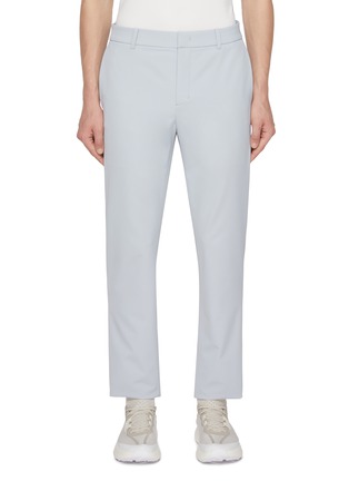 Main View - Click To Enlarge - SOUTHCAPE - Cropped Logo Elastic Band Pants