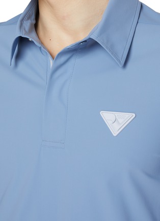  - SOUTHCAPE - Traingle Logo Patch Polo Shirt