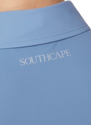  - SOUTHCAPE - Traingle Logo Patch Polo Shirt