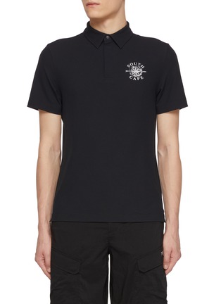 Main View - Click To Enlarge - SOUTHCAPE - Printed South Cross Polo Shirt