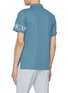 Back View - Click To Enlarge - SOUTHCAPE - Badge Sleeve Logo Polo Shirt