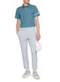 Figure View - Click To Enlarge - SOUTHCAPE - Badge Sleeve Logo Polo Shirt