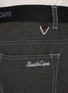  - SOUTHCAPE - Cropped Denim Effect Pants