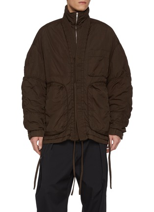 Main View - Click To Enlarge - MORDECAI - Cotton Kimono Field Jacket