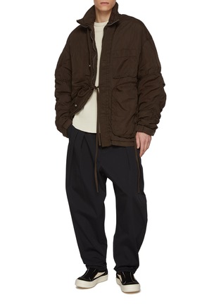 Figure View - Click To Enlarge - MORDECAI - Cotton Kimono Field Jacket