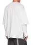 Back View - Click To Enlarge - MORDECAI - Oversized Double Sleeve Cotton T-Shirt