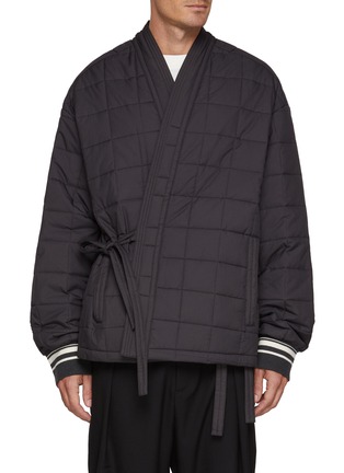 Main View - Click To Enlarge - MORDECAI - Padded Kimono Wrap Jacket