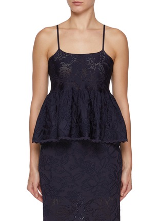 Main View - Click To Enlarge - PEPA POMBO - Marena Strap Top