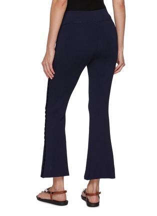 Back View - Click To Enlarge - PEPA POMBO - Fiala Knit Flared Pants