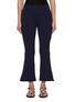 Main View - Click To Enlarge - PEPA POMBO - Fiala Knit Flared Pants