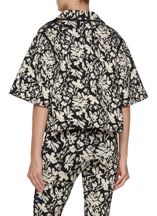 Back View - Click To Enlarge - PEPA POMBO - Sira Jacquard Knit Jacket