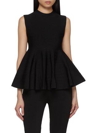 Main View - Click To Enlarge - PEPA POMBO - Kai Sleeveless Knit Top