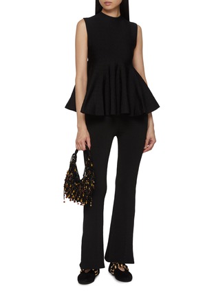 Figure View - Click To Enlarge - PEPA POMBO - Kai Sleeveless Knit Top