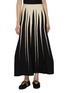 Main View - Click To Enlarge - PEPA POMBO - Anisa Two Tone Knit Skirt