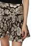  - PEPA POMBO - Cian Floral Jacquard Knit Mini Skirt