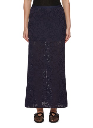 Main View - Click To Enlarge - PEPA POMBO - Hana Knit Skirt