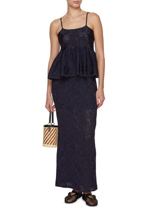 Figure View - Click To Enlarge - PEPA POMBO - Hana Knit Skirt