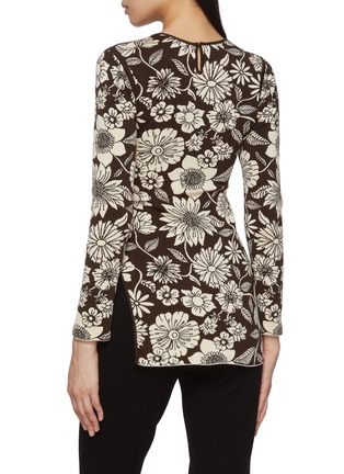 Back View - Click To Enlarge - PEPA POMBO - Bora Floral Blouse