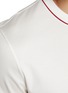  - BRUNELLO CUCINELLI - Contrast Trim Cotton T-shirt