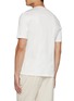 Back View - Click To Enlarge - BRUNELLO CUCINELLI - Contrast Trim Cotton T-shirt
