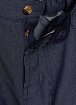  - BRUNELLO CUCINELLI - Manila Drawstring Dark Wash Denim Pants