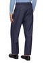Back View - Click To Enlarge - BRUNELLO CUCINELLI - Manila Drawstring Dark Wash Denim Pants