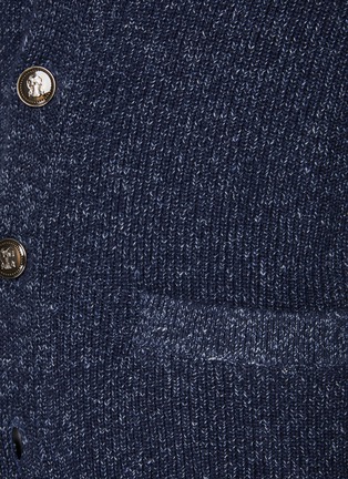  - BRUNELLO CUCINELLI - Shawl Collar Cotton Linen Cardigan