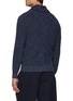 Back View - Click To Enlarge - BRUNELLO CUCINELLI - Shawl Collar Cotton Linen Cardigan