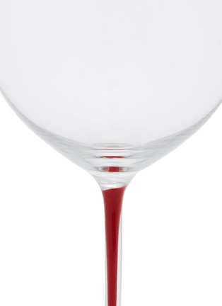 Detail View - Click To Enlarge - RIEDEL - Sommeliers Black Tie Wine Glass — Red Bordeaux Grand Cru