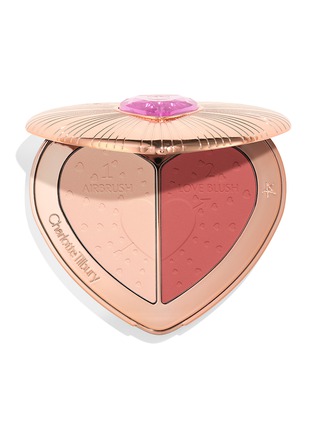 Main View - Click To Enlarge - CHARLOTTE TILBURY - Pillow Talk Beauty Soulmates Face Palette — Flawless Peach