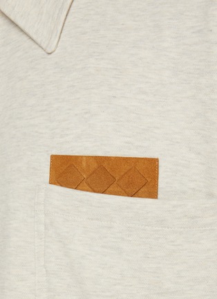  - BOTTEGA VENETA - Intrecciato Pocket Insert Cotton T-shirt