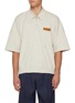Main View - Click To Enlarge - BOTTEGA VENETA - Intrecciato Pocket Insert Cotton T-shirt
