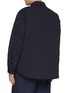 Back View - Click To Enlarge - BOTTEGA VENETA - Intrecciato Pocket Insert Quilted Shirt Jacket