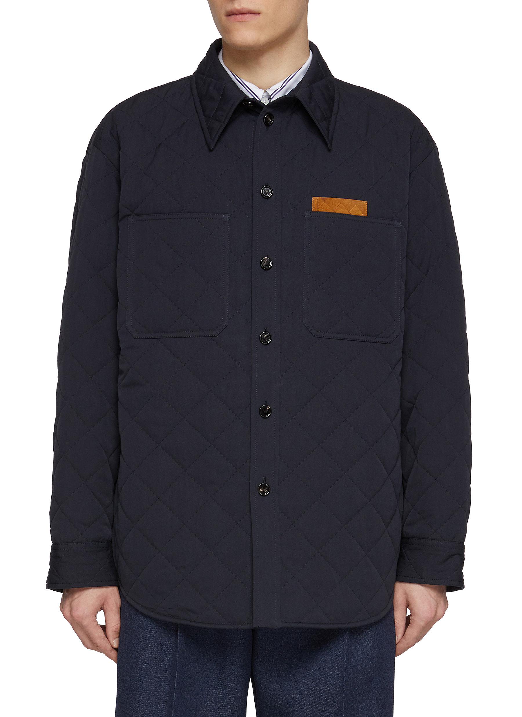 【関税・送料込み】BottegaVeneta コンパクトコットンジャケット BOTTEGA VENETA ボッテガヴェネタ 22AW ヘビーコットンツイル