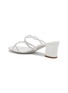  - RENÉ CAOVILLA - Braid 50 Crystal Strass Satin Sandals