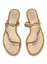 Detail View - Click To Enlarge - RENÉ CAOVILLA - Braid Crystal Strass Thong Sandals
