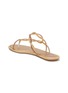  - RENÉ CAOVILLA - Braid Crystal Strass Thong Sandals