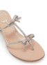 Detail View - Click To Enlarge - RENÉ CAOVILLA - Caterina 40 Crystal Strass Satin Sandals