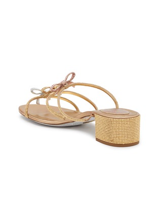  - RENÉ CAOVILLA - Caterina 40 Crystal Strass Satin Sandals