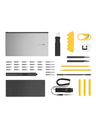 Main View - Click To Enlarge Main View - Click To Enlarge - HOTO - Electric Precision Screwdriver Kit Pro