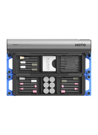 Detail View - Click To Enlarge - HOTO - HOTO SNAPBLOQ™ R-A04 Electric Mini Rotary Tool Kit