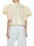 Back View - Click To Enlarge - NACKIYÉ - Lolita Puff Sleeve Silk Top