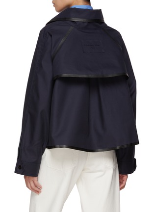 Back View - Click To Enlarge - NACKIYÉ - Fisherman Cotton Overcoat