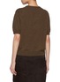 Back View - Click To Enlarge - NACKIYÉ - Pearl Crewneck Cashmere Knit Top