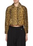 Main View - Click To Enlarge - NACKIYÉ - Pixie Cropped  Cotton Jacket