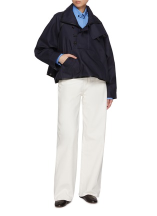 Figure View - Click To Enlarge - NACKIYÉ - Uptown Straight Leg Jeans